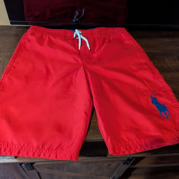 Boys Ralph Lauren Swim Trunks M - Picture 4 of 13